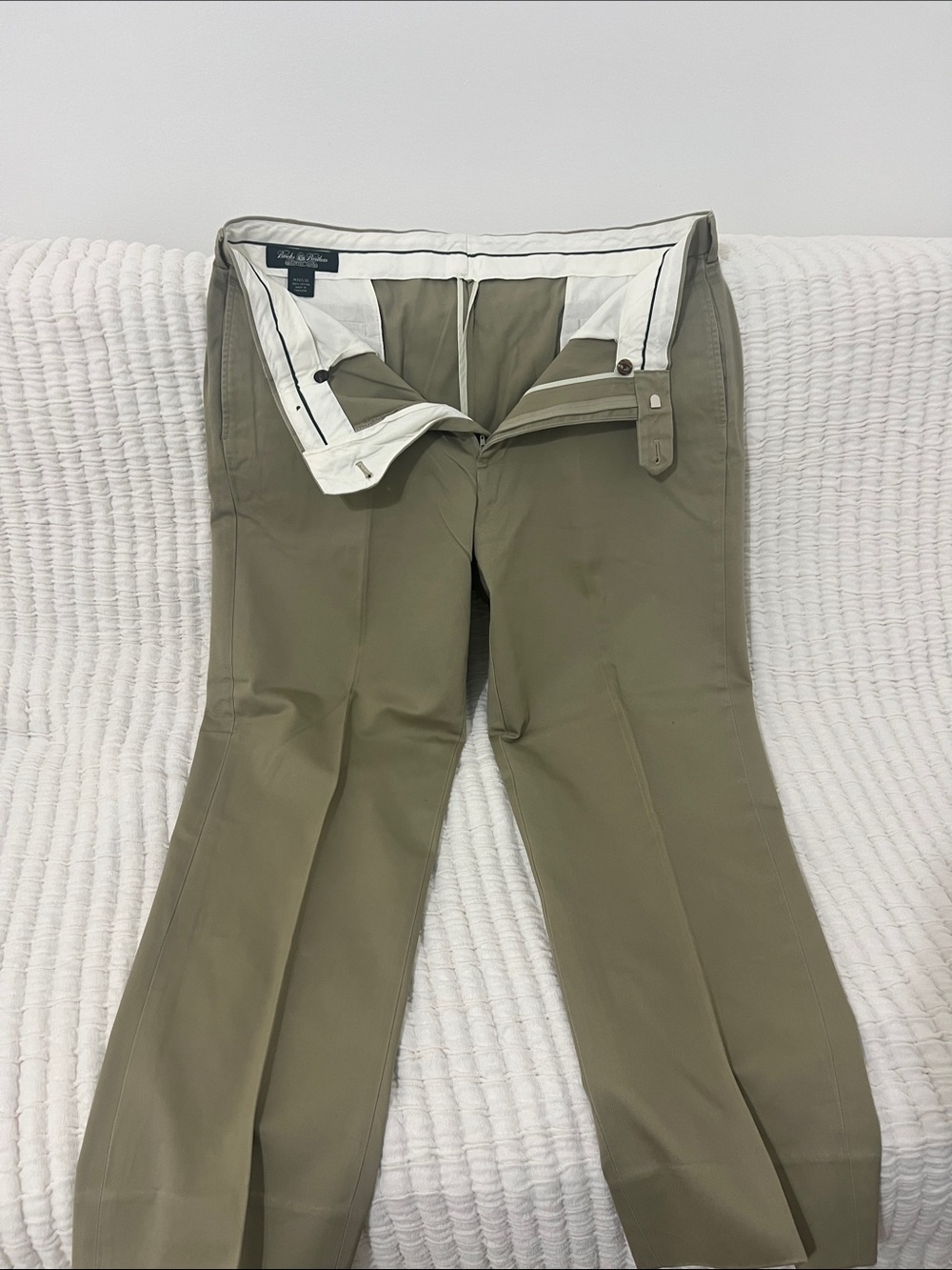 Brooks Brothers Olive Green Chinos